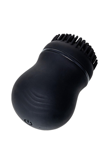 Стимулятор клитора с вращением PPP Curu-Curu Brush Roter, черный