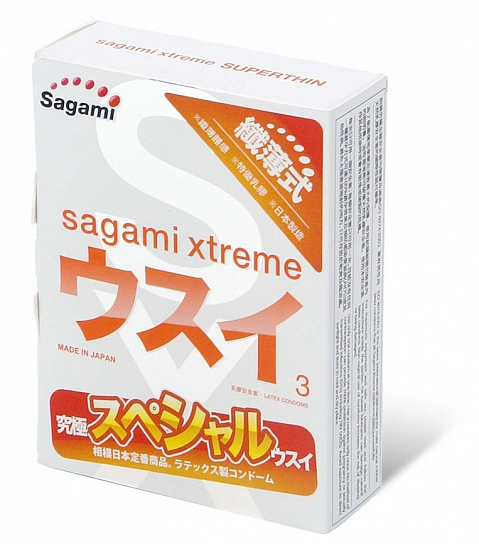 Латексные презервативы XTREME 0,04 №3