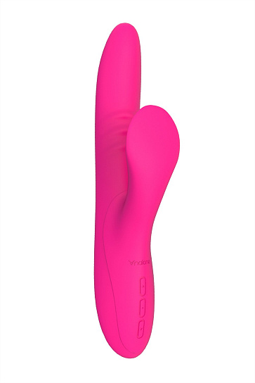 Зуммер с клиторальным стимулятором Nalone Peri, розовый