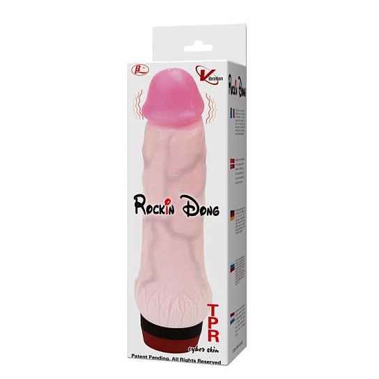 Baile Rockin Dong вибратор реалистичной формы, 21 см