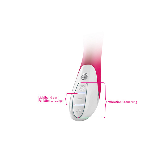 Вибратор Tickling Truman покалывает и пульсирует, розовый