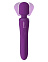 Силиконовый вибромассажер Wanachi 9 режимов вибрации, фиолетовый