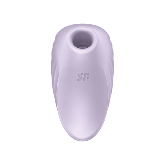 Вакуумно волновой стимулятор с вибрацией Satisfyer Pearl Diver, фиолетовый