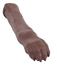 Фаллоимитатор Мистер Фокс реалистичный слепок лапы лисицы, 40 см