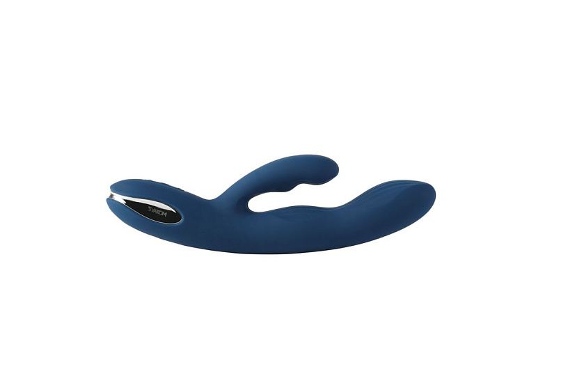 Вибратор с пульсирующей головкой Svakom Aylin, темно-синий