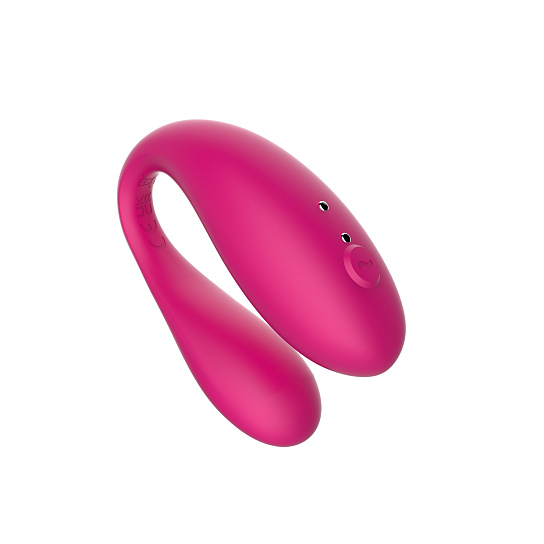 Парный вибратор Amovibe Twin c приложением, розовый