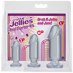 Набор из трех анальных стимуляторов Anal Trainer Kit, прозрачный
