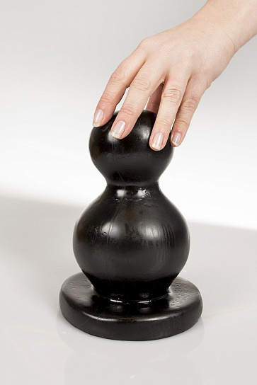 Анальная втулка Dark Crystal Black 20 см, черная