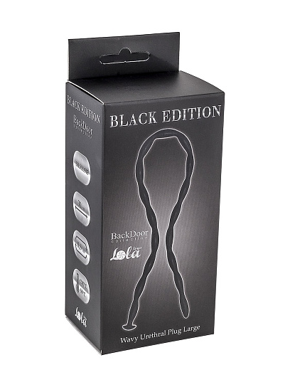 Силиконовый уретральный стимулятор Wavy Urethral, размер L