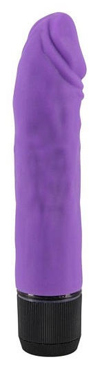 Вибратор Realistic Lover Vibrator, фиолетовый 11,5 см