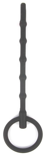 Уретральный зонд Sex Expert с ограничительным кольцом