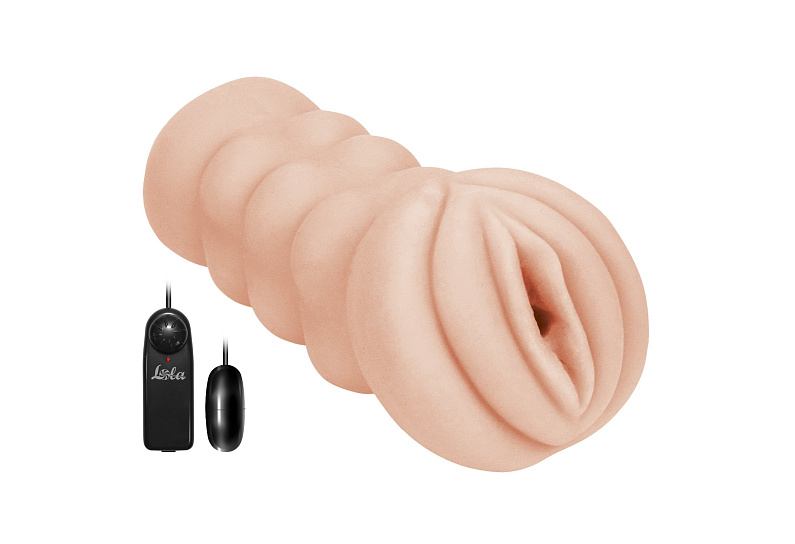 Ручной мастурбатор-вагина Satisfaction Vibro Honeypot