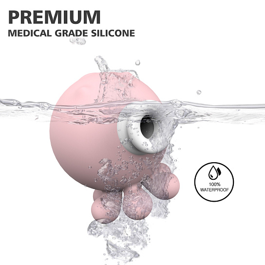 Вакуумный клиторальный стимулятор Octopi Осьминожка