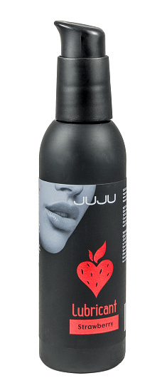 Съедобный лубрикант JuJu клубничка, 150 мл