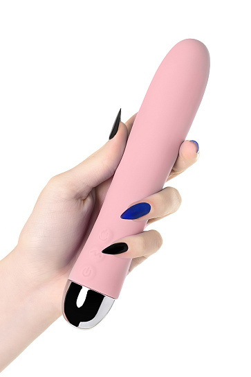 Вибратор с функцией нагрева PHYSICS FAHRENHEIT, 19 см, розовый