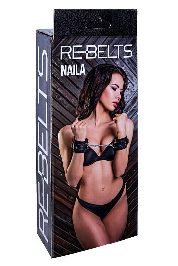Кожаные наручники из коллекции Re-belts NAILA