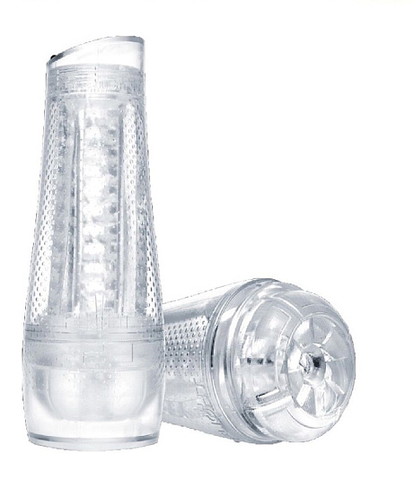 Рельефный мастурбатор Flight Aviator FleshLight, цвет прозрачный