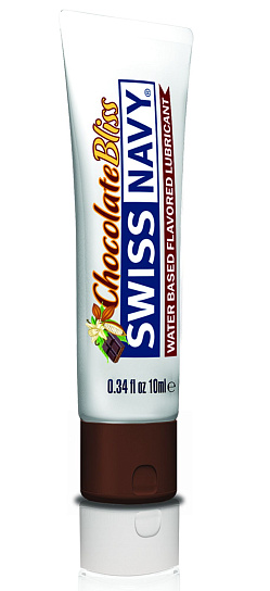 Съедобная смазка Swiss Navy Chocolate Bliss, 10 мл