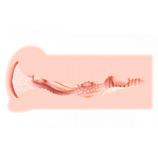 Мастурбатор вагина с реалистичным рельефом Haru Kokos