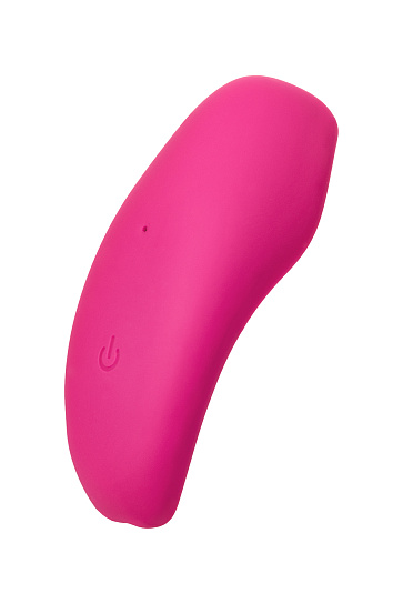 Клиторальный вибратор в трусики JOS FLIRTY из силикона, розовый 9,3 см