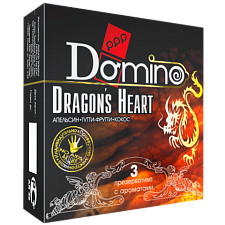 Классические презервативы с гладкой поверхностью DOMINO Dragons Heart