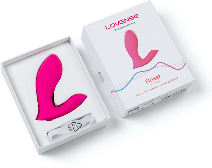 Вибратор для двойной стимуляции Lovense Flexer