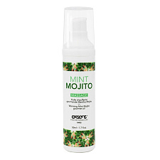 Согревающее масло-лубрикант для массажа с ароматом Мохито Exsens Gourmet Mint Mojito, 50 мл