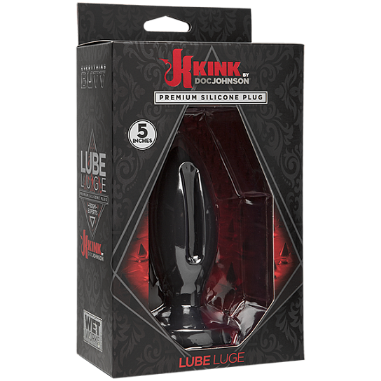 Анальная силиконовая втулка Wet Works черного цвета