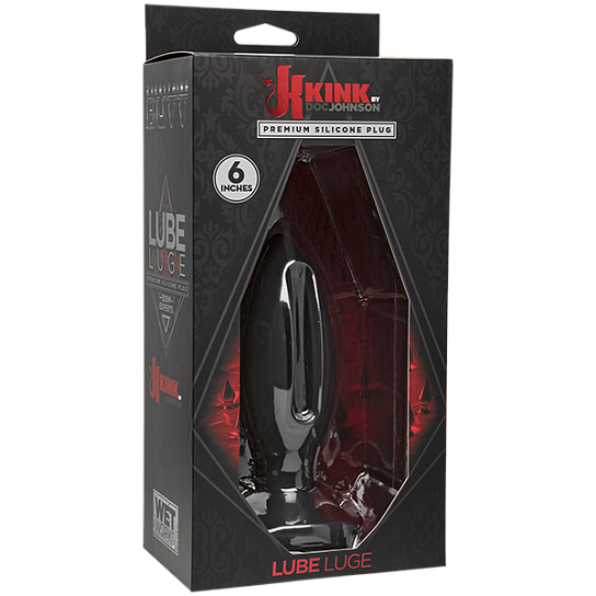 Анальная пробка Wet Works с отверстием премиум класса