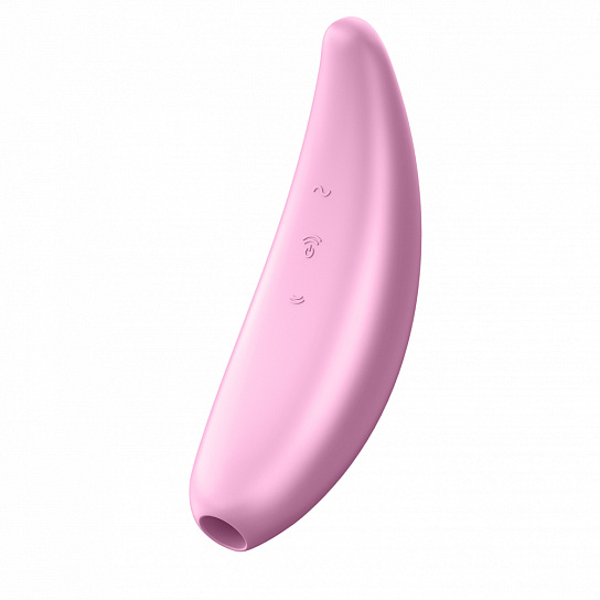 Вакуумный массажер Curvy 3 + с вибрацией Satisfyer