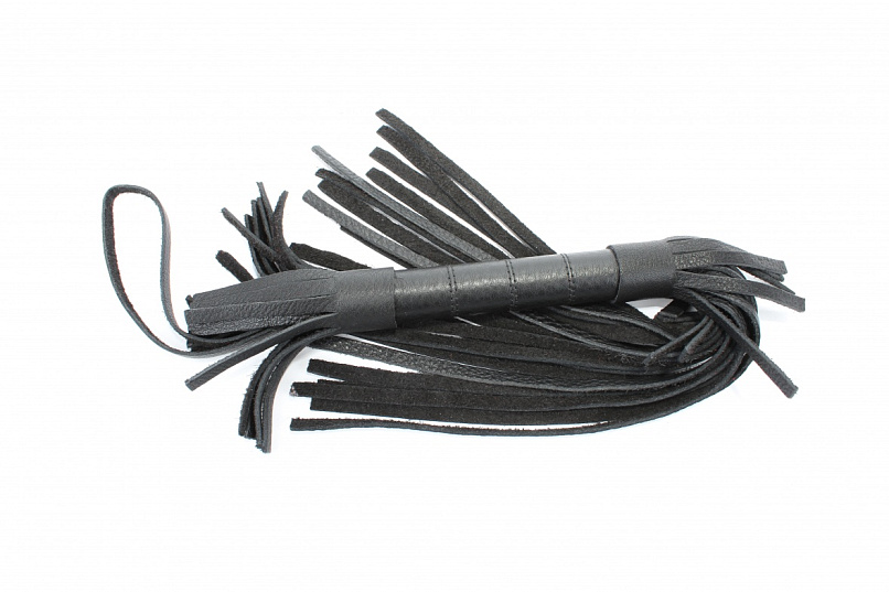 Плетка короткая из натуральной кожи