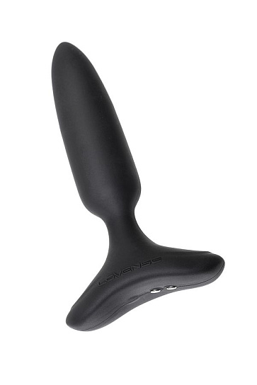 Анальная пробка Lovense Hush 2 (XS), черная, 12,1 см