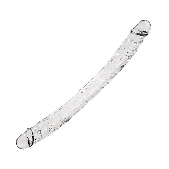 Фаллоимитатор Adrien Lastic Supreme Jelly Dildo двухголовый, прозрачный