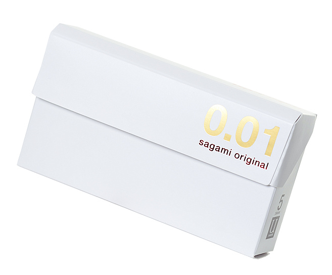 Полиуретановые презервативы Sagami Original 0,01 мм №5