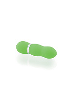 Вибратор MINI SEXUS с напылением, 10.5 см, зеленый