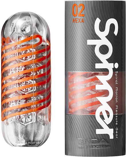 Мастурбатор Tenga Spinner Hexa с нежным эффектом вращения Мастурбатор Tenga Spinner Hexa с нежным эффектом вращения