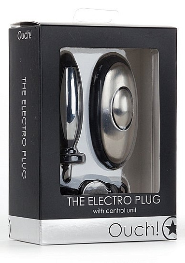 Анальная втулка Electro Plug с электростимуляцией, Shots