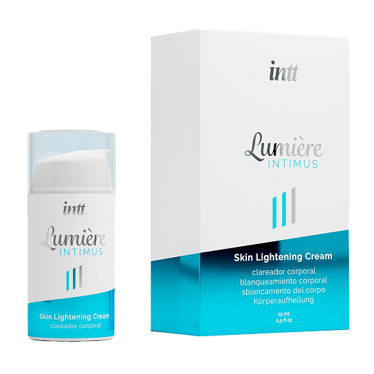 Отбеливающий крем Intt Cosmetics Lumiere Intimus, 15мл