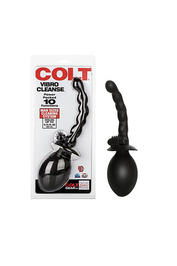 Анальный душ COLT VIBRO CLEANSE с вибрацией