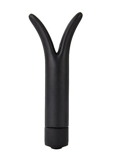Стимулятор с разветвленной верхней частью THE CHAMPION, черный