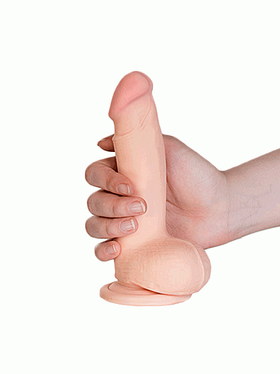Реалистичный вибратор TOYFA RealStick Elite VIBRO, 15 см