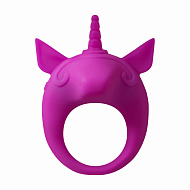 Эрекционное кольцо ALFIE в виде единорога с вибрацией, фиолетовое