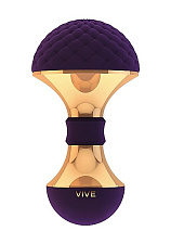 Клиторальный премиум вибратор для женщин Vive Enoki, пурпурный