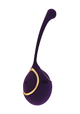 Виброяйцо с уникальным дизайном ZEKI, пурпурное