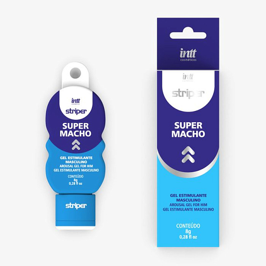 Гель Intt Super Macho, для усиления эрекции, 8 мл