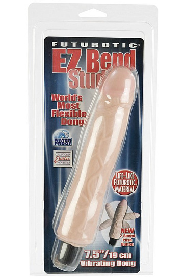 Фаллоимитатор с вибрацией STUD 8" DONG, 20 см