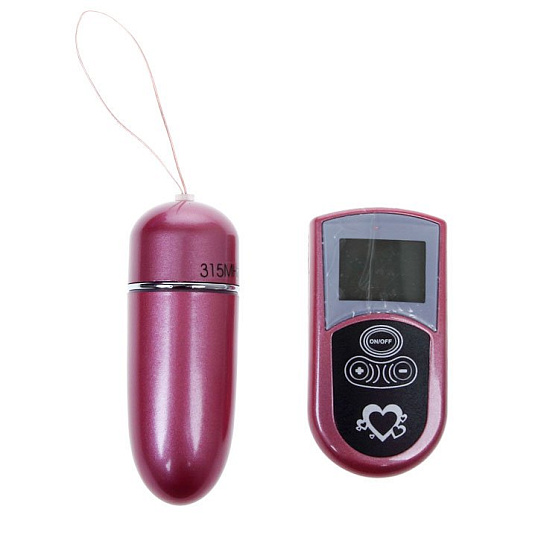 Виброяйцо с двухчастотным беспроводным пультом ДУ