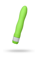 Вибратор SEXUS для комфортного глубокого проникновения, 21.5 см, зеленый