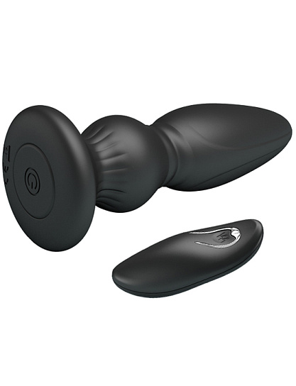 Рельефная пробка с вибрацией и пультом Baile Mr.Play