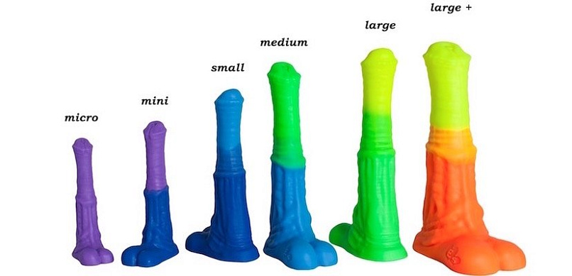 Фаллоимитатор Erasexa Пегас Medium, с ярко выраженной головкой 24,3 см